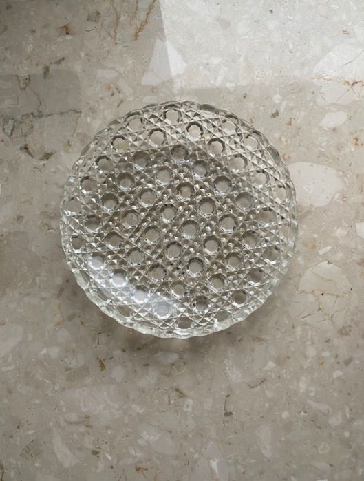 Talerzyk ze szkła prasowanego Ząbkowice