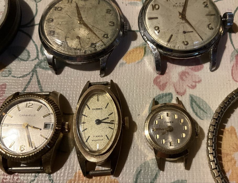 Lote de relogios para pecas ou restauro