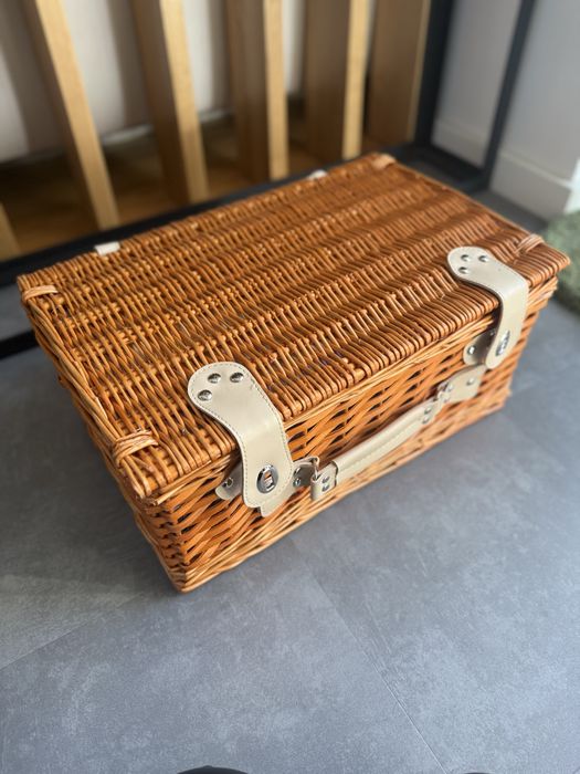 Cesta de Vime para piquenique
