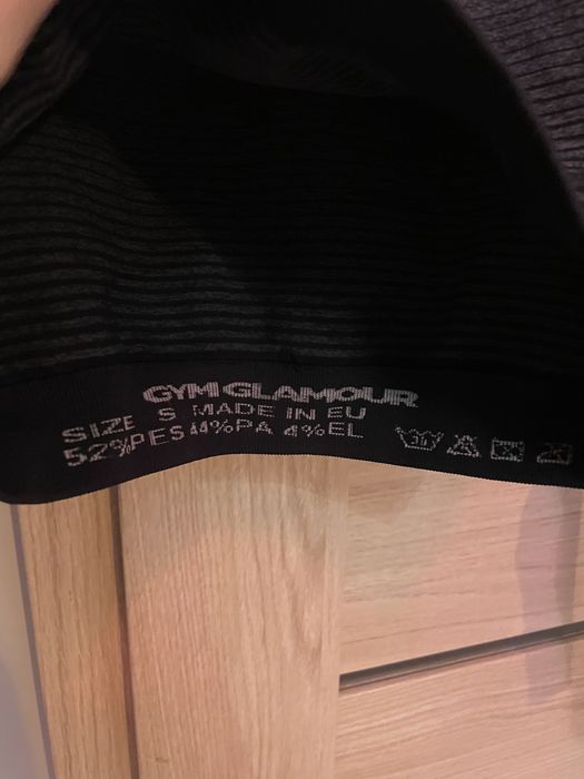 Rashguard grey szary krótki ombre S GymGlamour Deynn