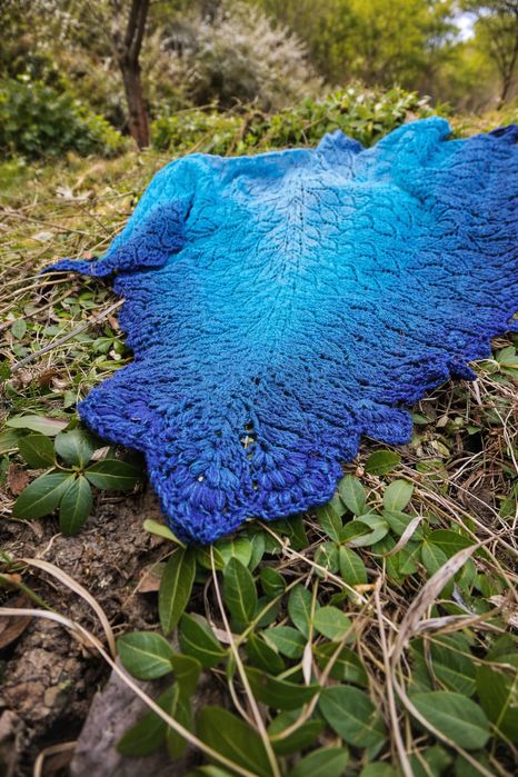 Rezerwacja Chusta ręcznie robiona na szydełku handmade