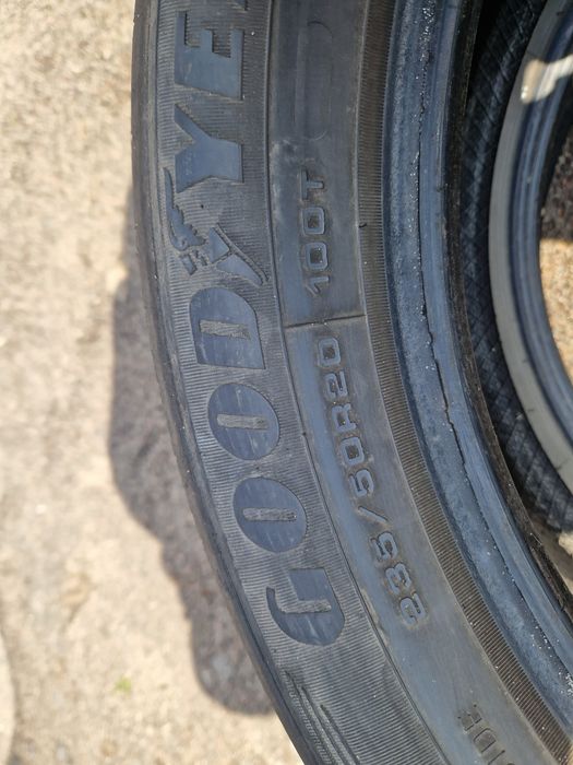 Шини літні vw id4, id6, Q4 etron 255 45 r20, 235 50 r20 goodyear