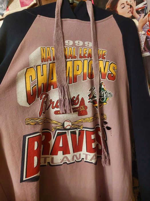 Унісекс худі Atlanta Braves Vintage 90s