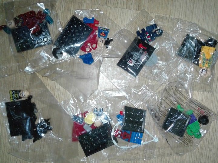 Figura tipo Lego Marvel e DC Comics - ver outras fotos