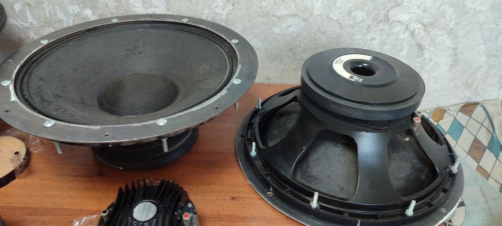 Профессиональные динамики / НЧ и ВЧ головки для акустики