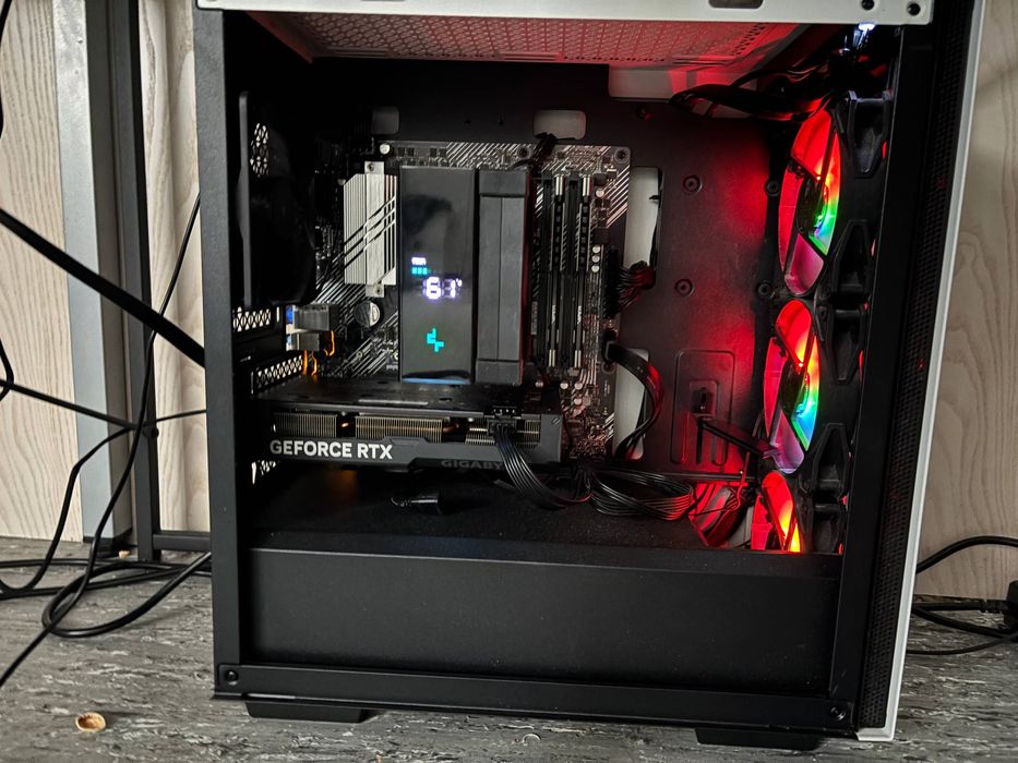 Продам пк ryzen 5 5600x 4060ti 16gb