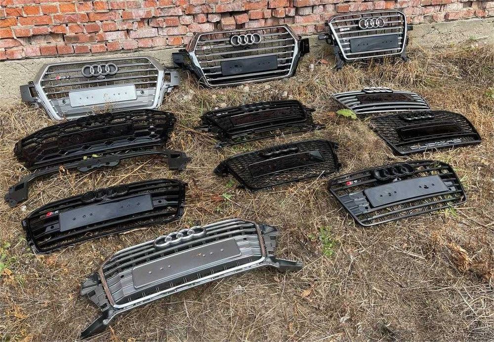 ВІДПРАВКА ЩОДНЯ Решітки ауді, решетки ауди, решотки audi a1a3a4a5a6a7