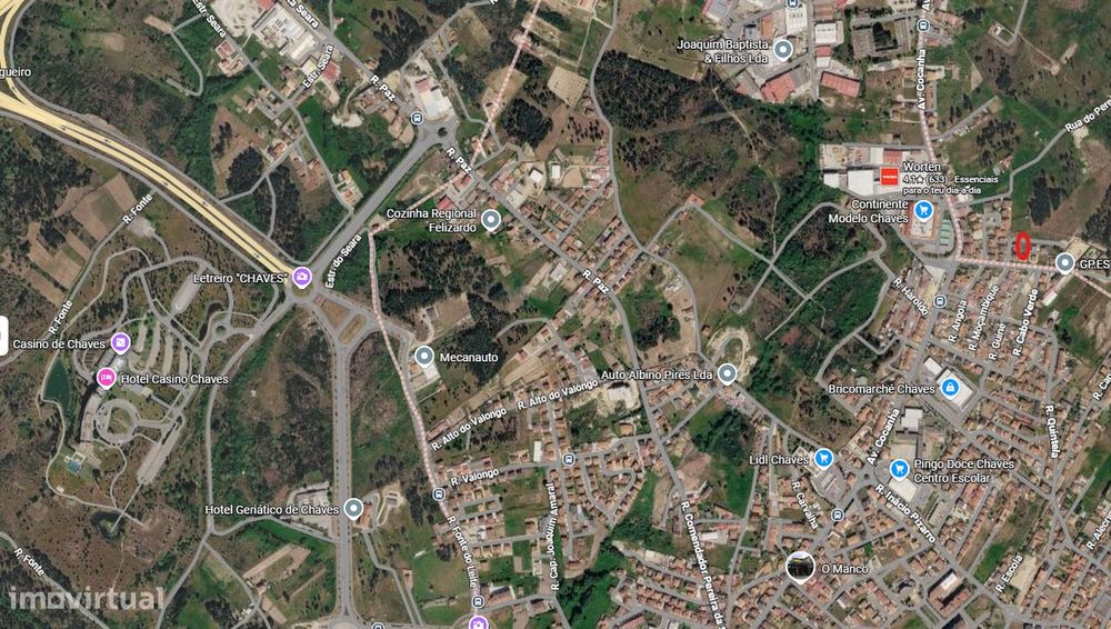 Urban Plot in Outeiro Seco with Utilities