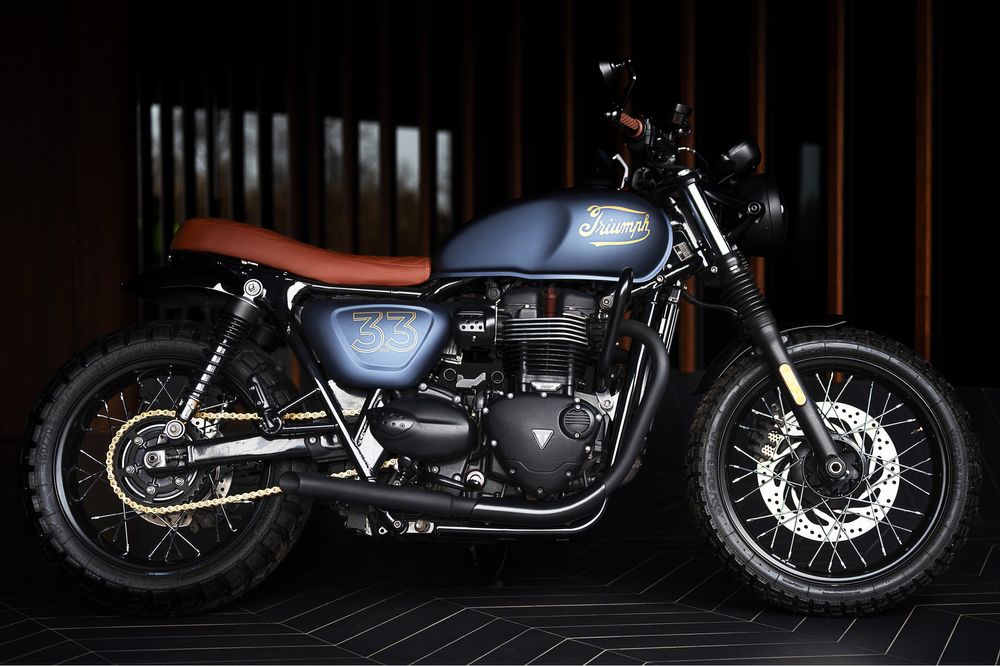 Triumph Street Twin 900 cafe racer projekt „33” z 2017r abs