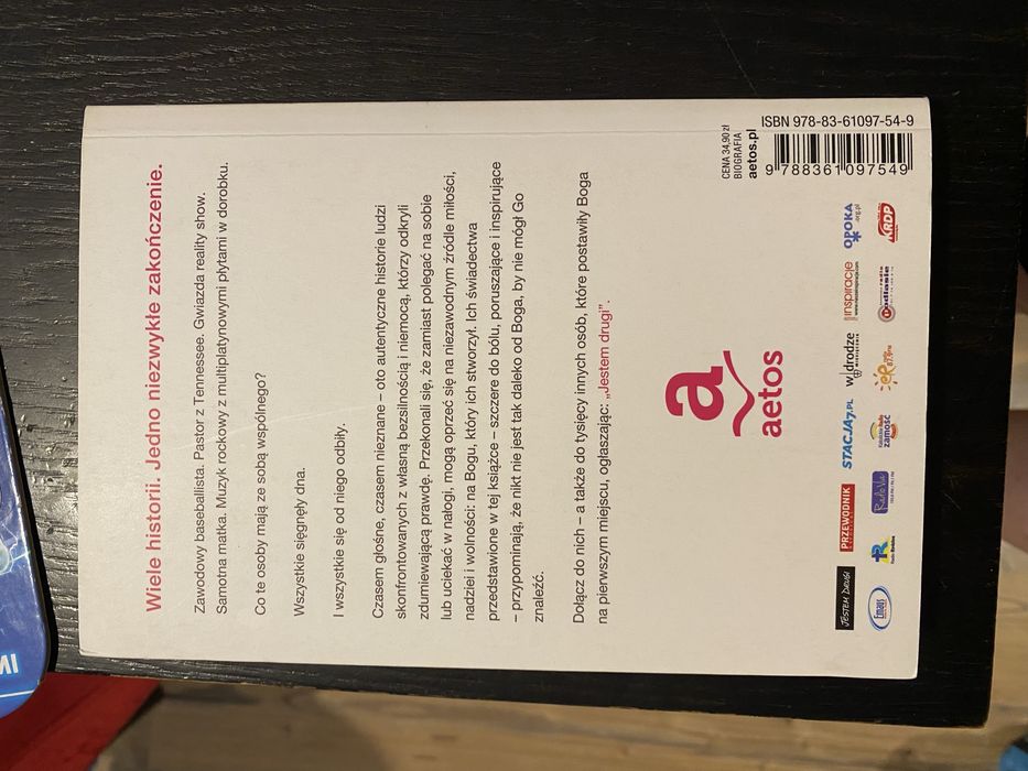 Książka Jestem drugi I am second świadectwa