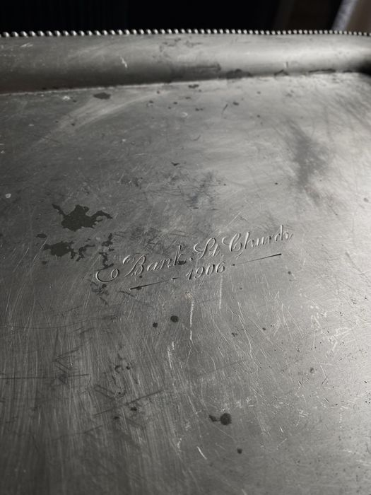 Piekna zabytkowa Taca Antyk z XX wieku