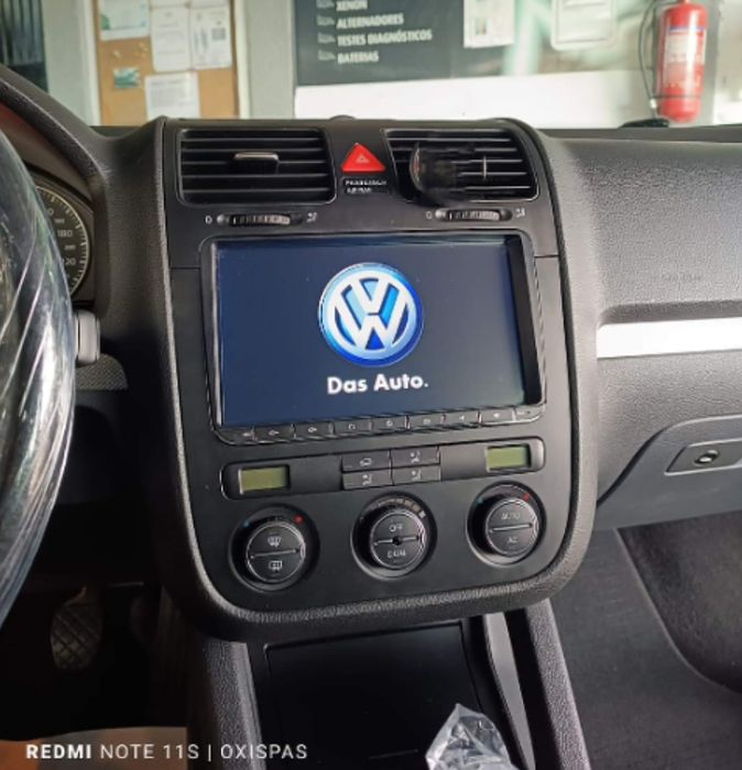 Rádio Android 13 com GPS Volkswagen (Artigo Novo)