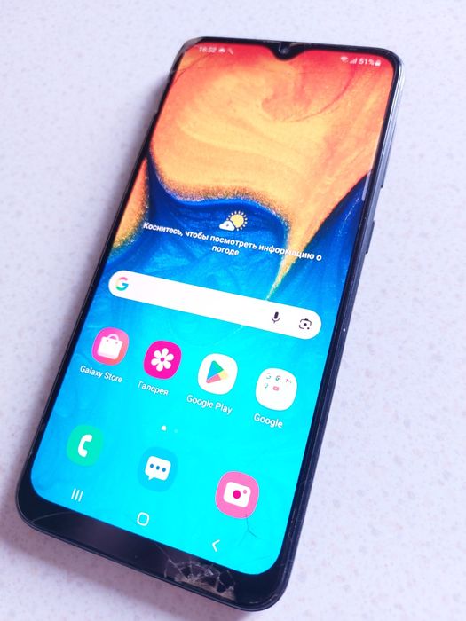 Б/у  Samsung  a20 Galaxy Tab самсунг мобильный телефон мобільний