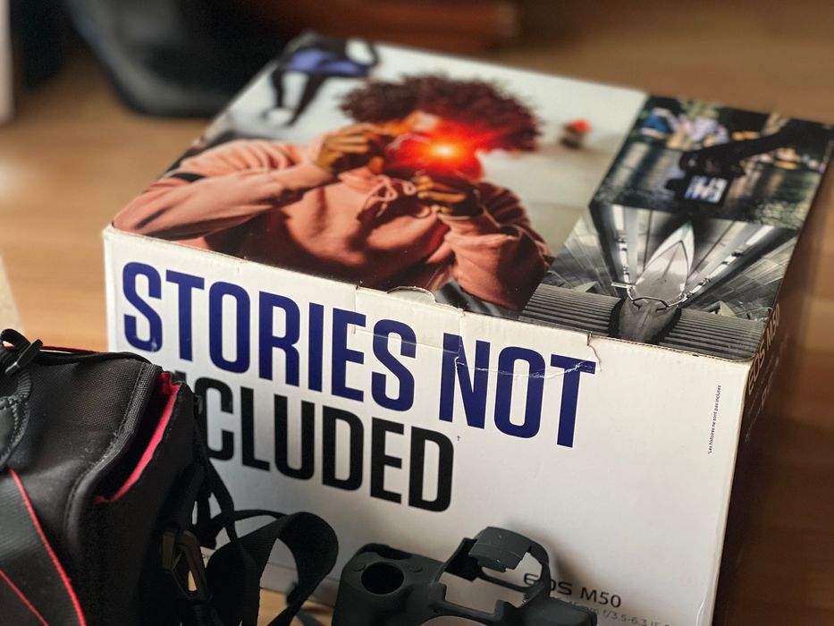 Cânon M50 praticamente como nova