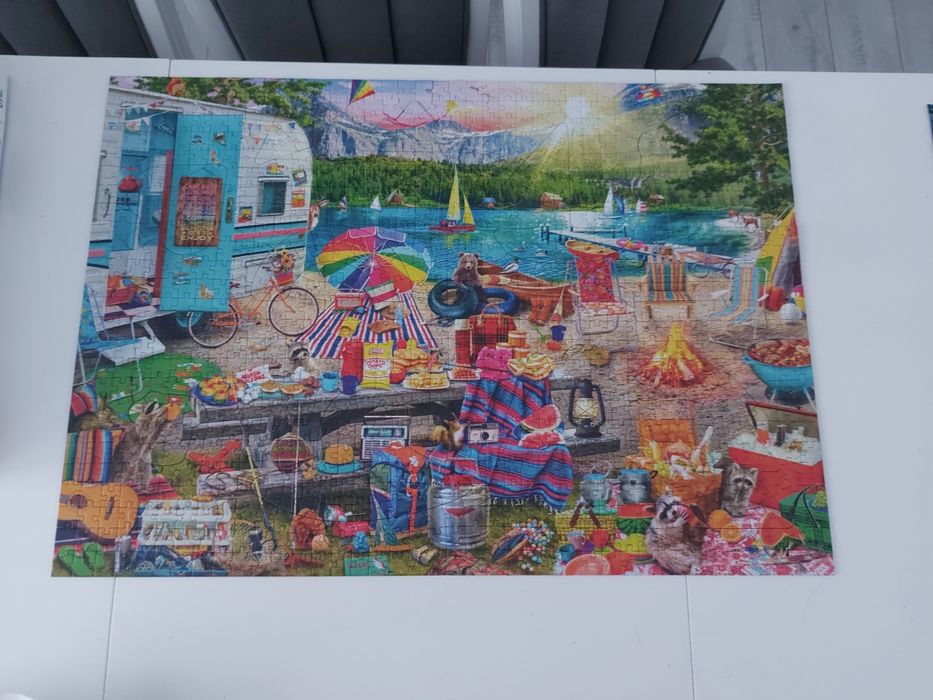 Sprzedam puzzle ukryte kształty