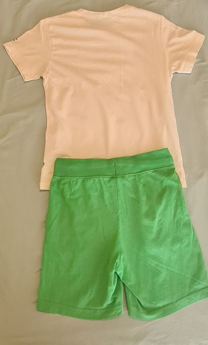 Conjunto calções e T-shirt Benetton 7/8 anos