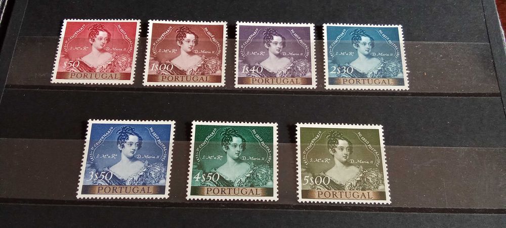 Selos de Portugal de 1953 série completa nova