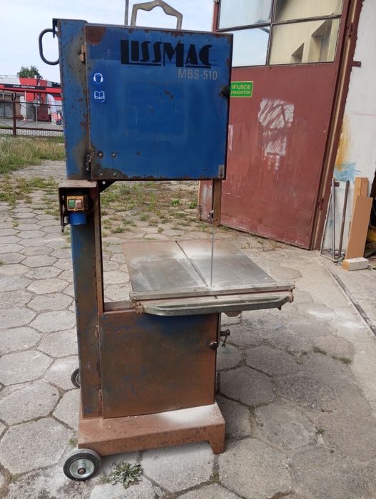 pila tasmowa do pustakow cegieł ytonga suporexu  gazobetonu  Lissmac  230V Zagro