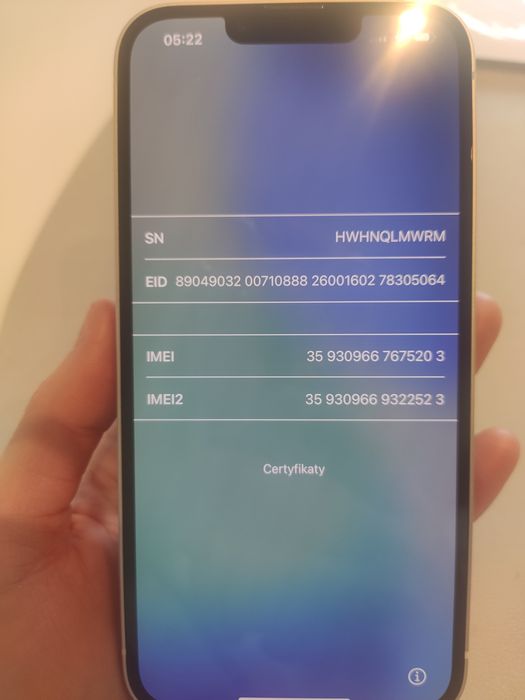 Nowy iPhone 14 128 GB