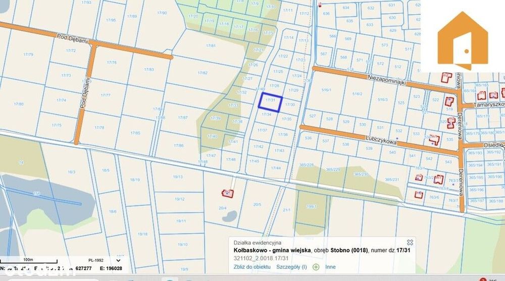 Działka rolna na sprzedaż – Stobno, gmina Kołbasko
