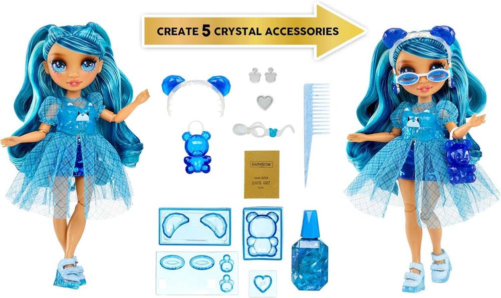 Rainbow High Creative Crystals Skyler Рейнбоу хай Скайлер Кристал