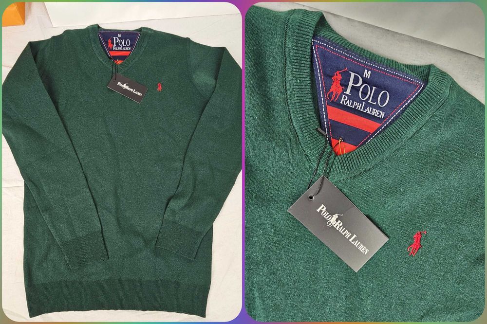 Sweterki męskie Tommy Ralph Lauren nowość bawełna hit