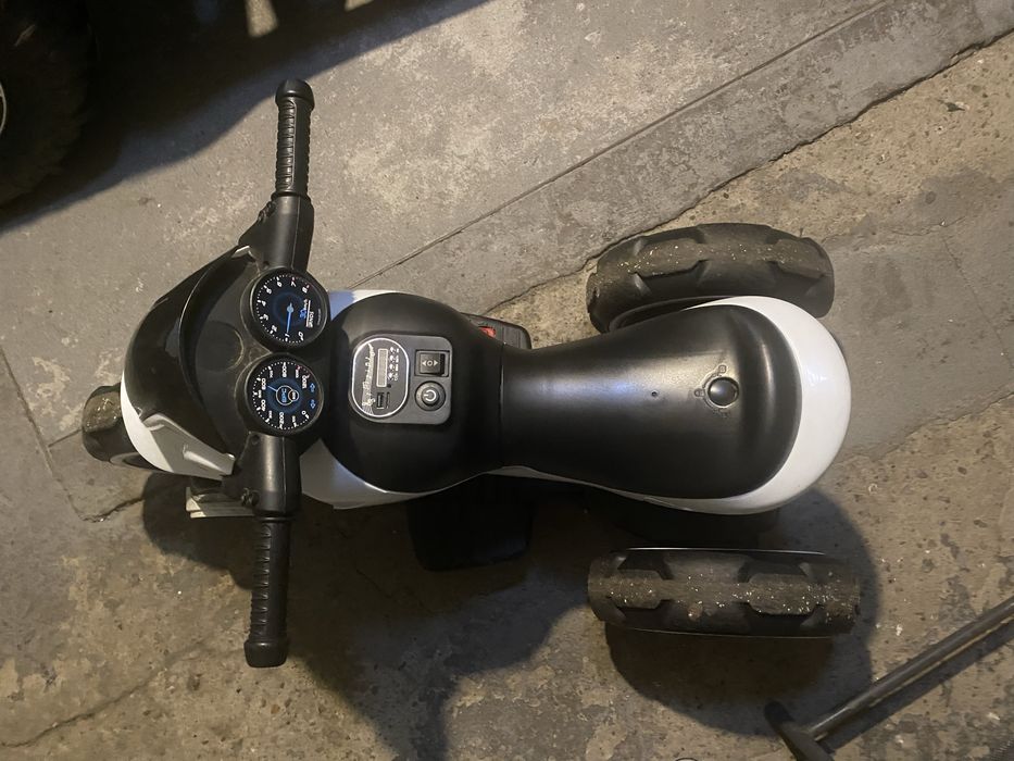 Motor motocykl na akumulator na baterie dla dzieci policja
