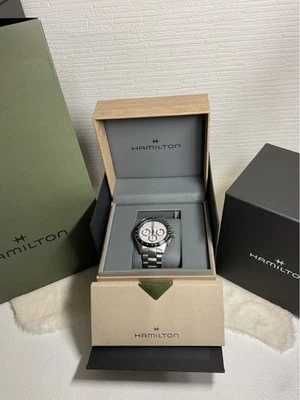 Relógio Hamilton Jazzmaster Performer Auto Chrono 42 mm em prata