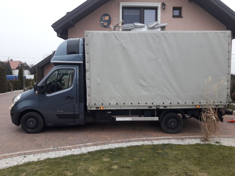 Wynajme busa Wynajem Bus Wypożyczalnia Samochodów Plandeka Winda 10ep Renault Master