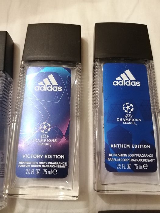 Adidas dezodorant perfum champions league pure game victory anthem