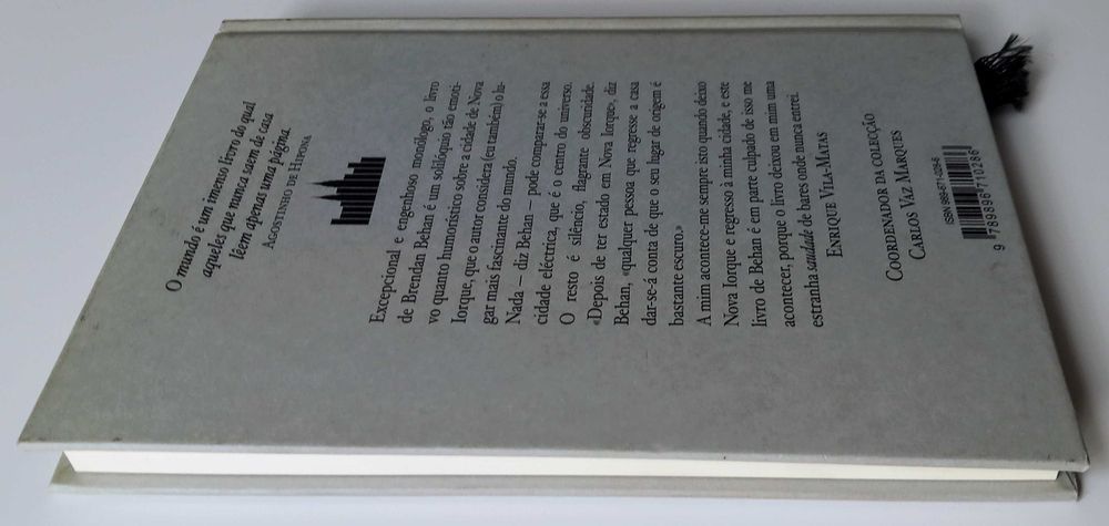 Nova Iorque de Brendan Behan Col. Viagens Tinta da China [Portes Inc]