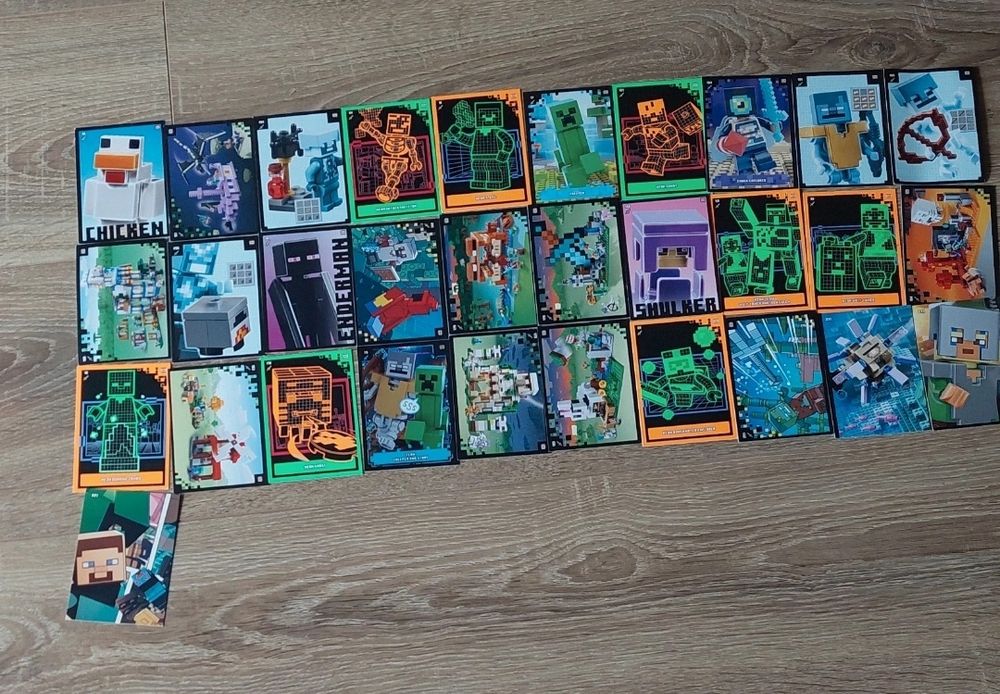 Karty lego  minecraft