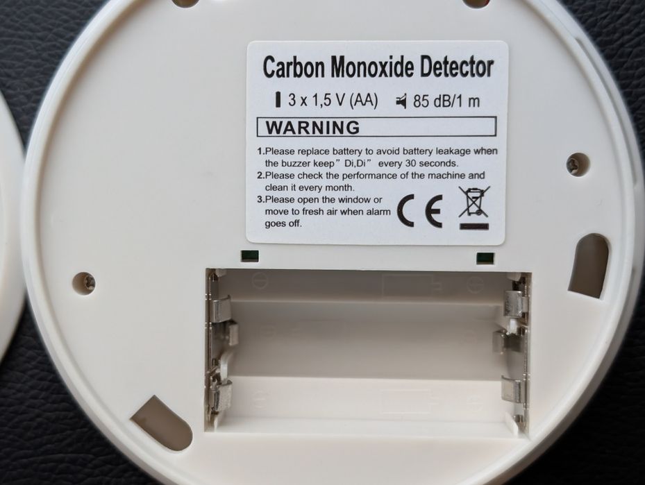 Detetor de Monóxido de Carbono