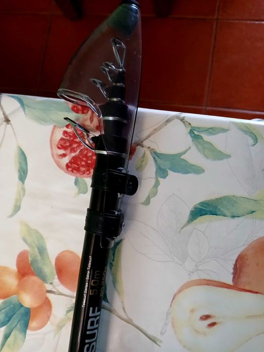 Cana de pesca Tica Tornado Telesurf com carreto