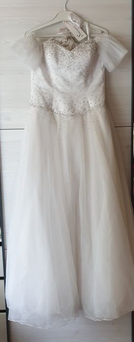 Suknia ślubna Sincerity Bridal model 3621 biała XL