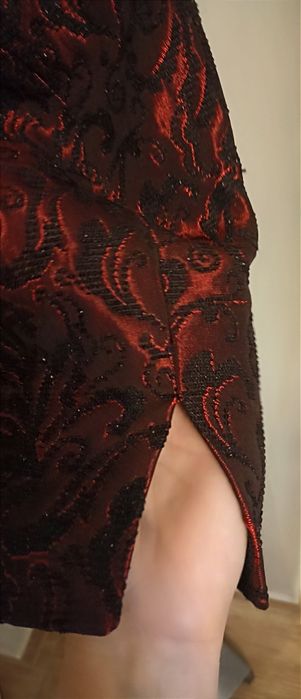 Żakiet żakardowy r. 38