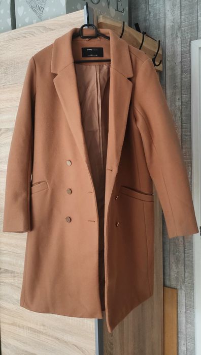 Ciepły płaszcz damski r. 2XL