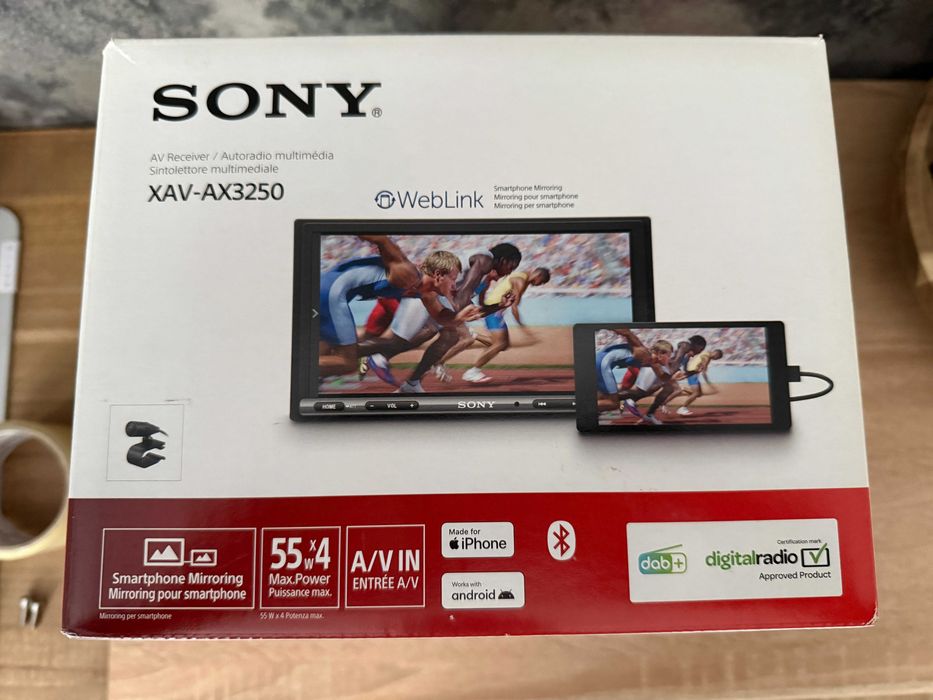 Radio samochodowe 2DIN Sony XAV-AX3250