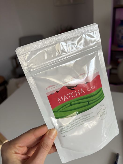 Matcha premium, japońska zielona herbata ceremonialna, Yamamoto