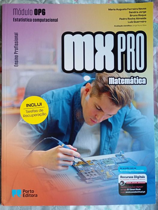 Livros profissionais do 10⁰ ano