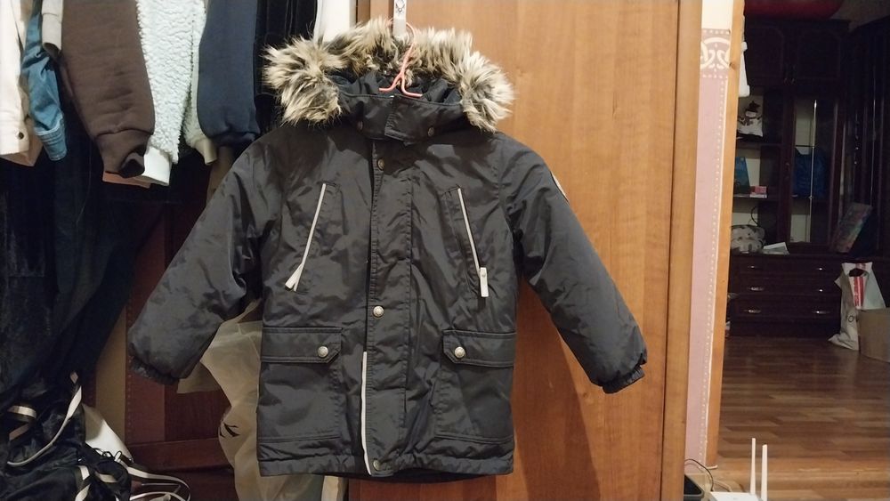 Зимняя куртка Lenne + подарок 104-110 см