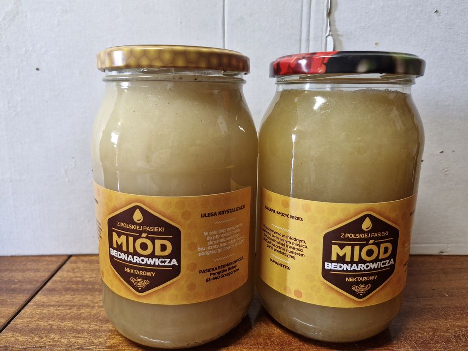 Miod pszczeli 900 ml.