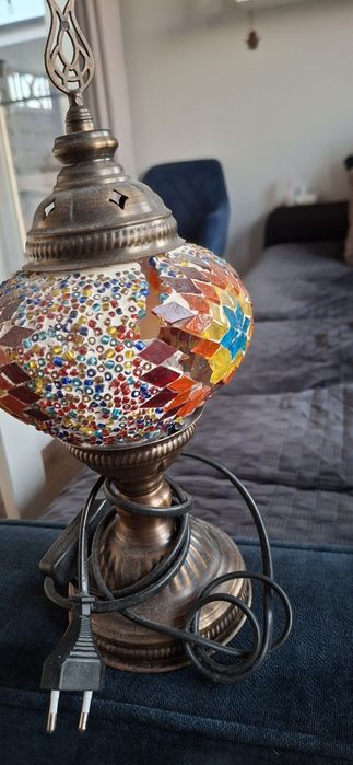 Lampa turecka stołowa