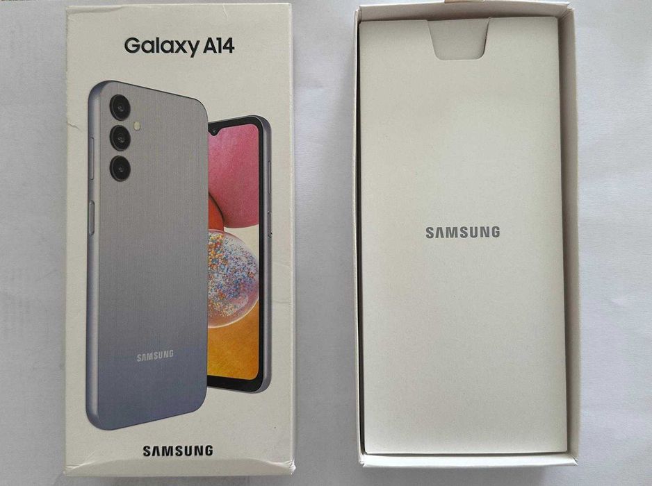 Samsung Galaxy A14 4G 6.6" Dual SIM 4GB/128GB Cinzento + Capa