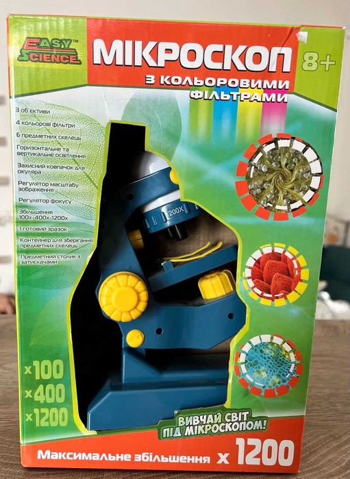 Дитячий мікроскоп Easy Science x1200