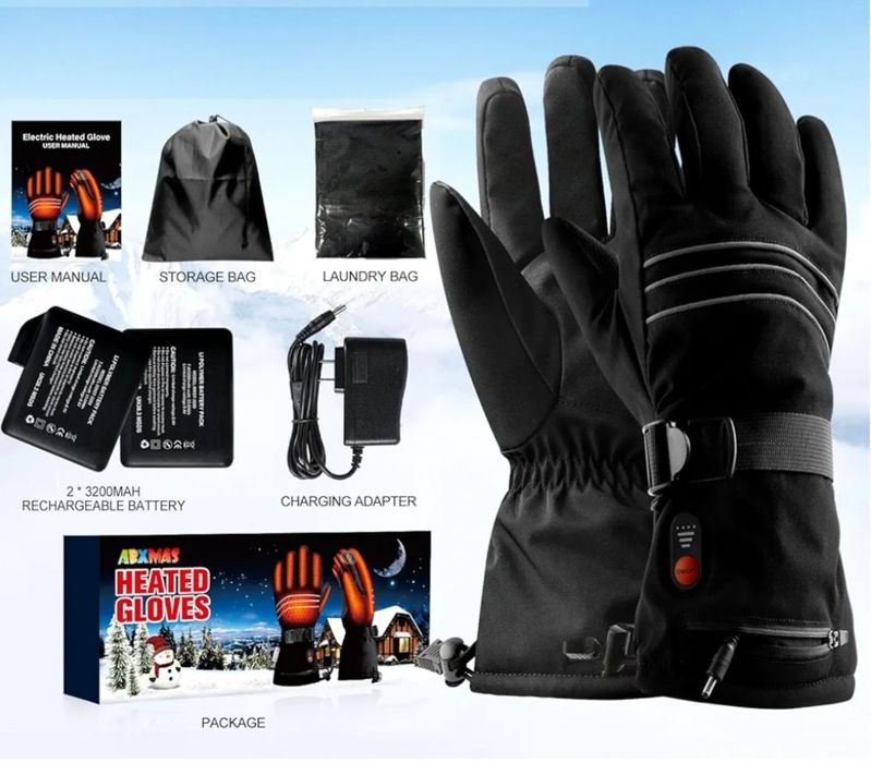 Rękawice Ogrzewane 7.4V 3200mAh – Idealne na Zimę