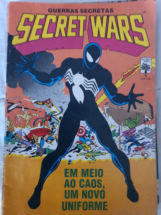 Guerras Secretas Secret Wars 5 BD Inclui n°1