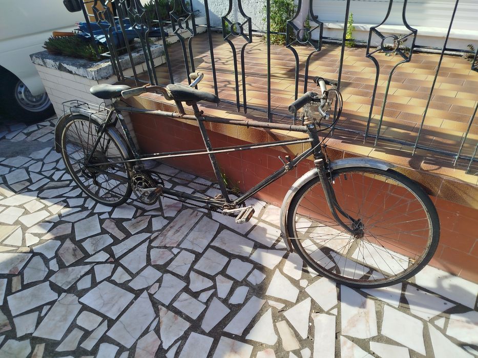 Bicicleta dupla vintage