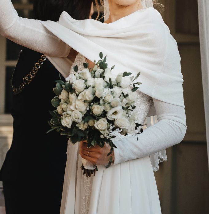 Bolerko/szal do sukni ślubnej