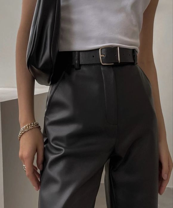 Штани, брюки , шкіряні штани